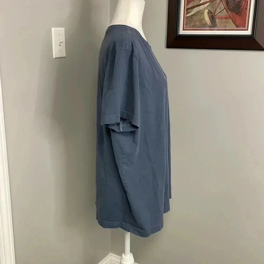 Life is Good America Crusher Womens Short Sleeve Tshirt Blue Size Large - Picture 3 of 5